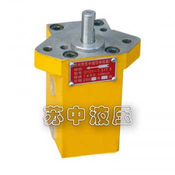 GY01-1.5 1.5型双联磨床液压油泵